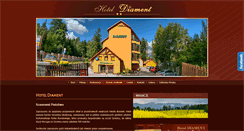 Desktop Screenshot of hotel-diament.pl
